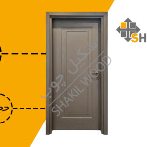 درب چوبی داخلی DH001
