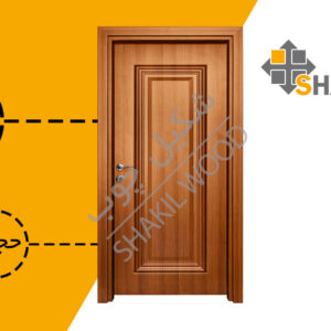 درب چوبی داخلی DH005