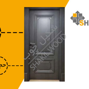 درب چوبی داخلی DH008