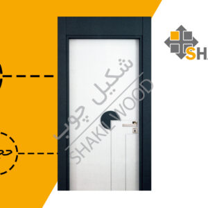 درب چوبی داخلی DH009