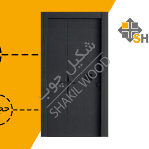 درب چوبی داخلی DH010