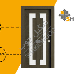درب چوبی داخلی DH015