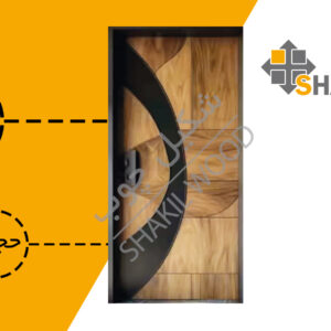 درب چوبی داخلی DH018