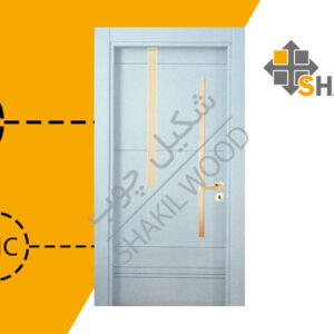 درب چوبی داخلی AL011