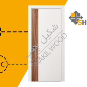 درب داخلی چوبی DL016