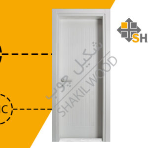 درب چوبی داخلی DW001