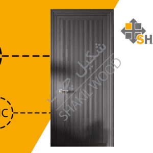 درب چوبی داخلی DW004