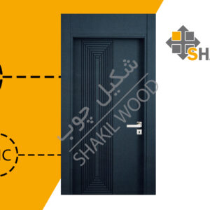 درب چوبی داخلی DW011