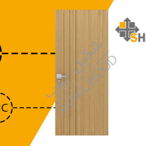 درب چوبی داخلی DW015