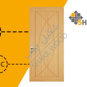 درب چوبی داخلی DW063