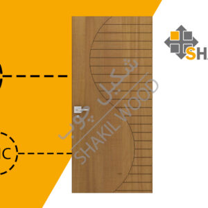 درب چوبی داخلی DW071