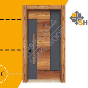 درب ضد سرقت طرح ترک TR001