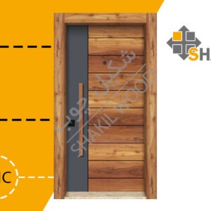 درب ضد سرقت طرح ترک TR006