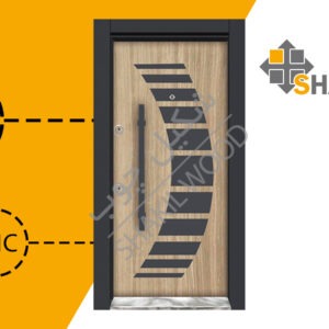 درب ضد سرقت طرح ترک TR009