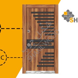 درب ضد سرقت طرح ترک TR014