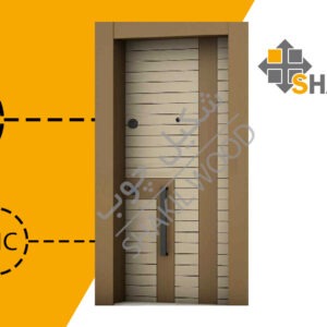 درب ضد سرقت طرح ترک TR015