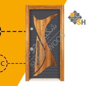 درب ضد سرقت طرح ترک TR022