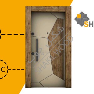 درب ضد سرقت طرح ترک TR023