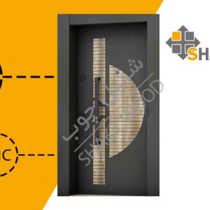 درب ضد سرقت طرح ترک TR025