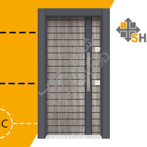 درب ضد سرقت طرح ترک TR028