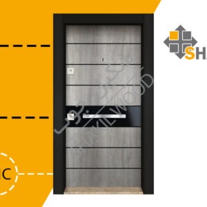 درب ضد سرقت طرح ترک TR029