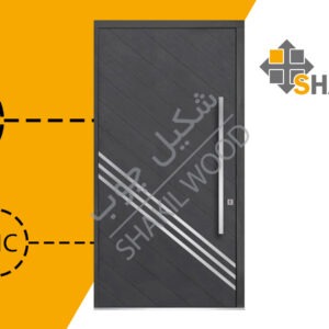 درب ضد سرقت طرح ترک TR030