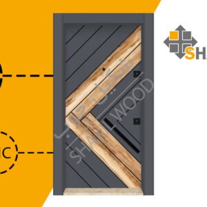 درب ضد سرقت طرح ترک TR031