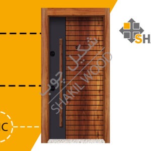 درب ضد سرقت طرح ترک TR034