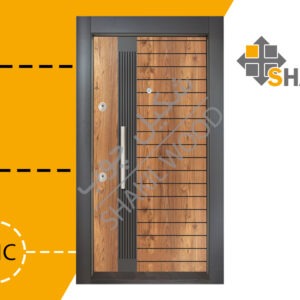 درب ضد سرقت طرح ترک TR036